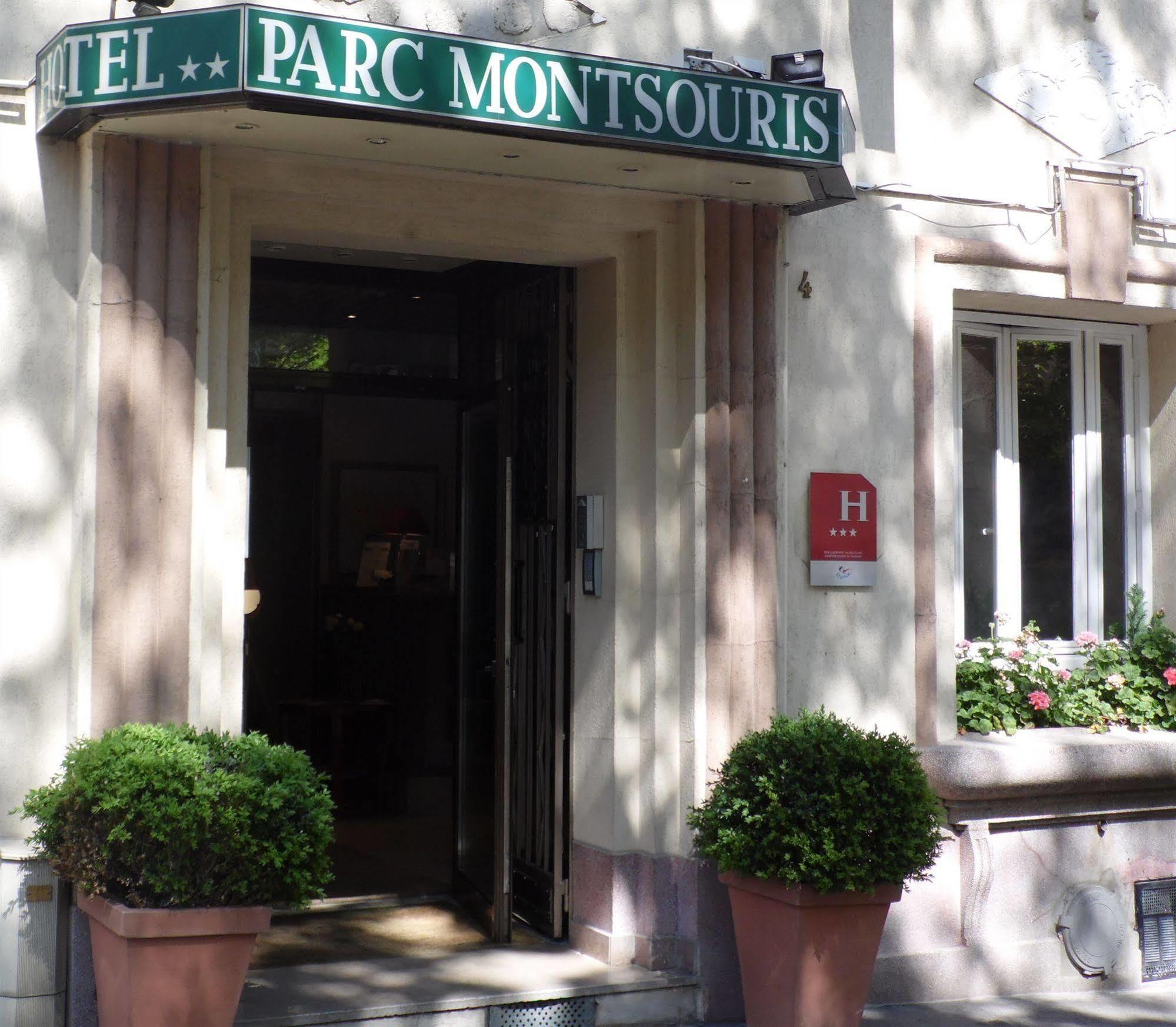 Hotel Du Parc Montsouris Paris Exteriör bild